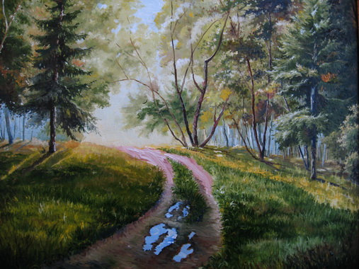 Лесная дорога