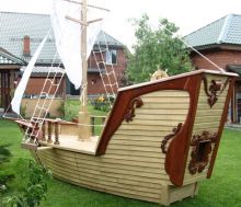 Беседка-корабль