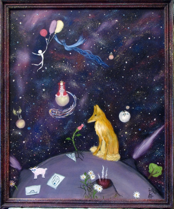 маленький принц  возвращается домой