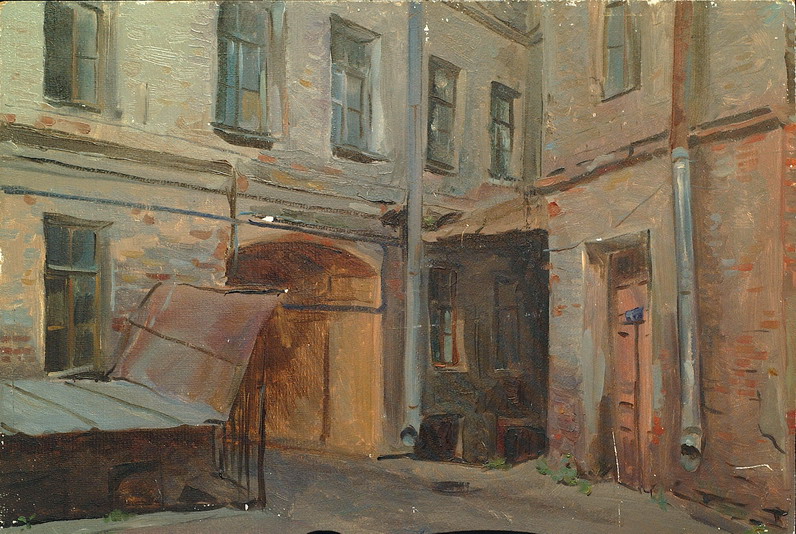 Серые стены