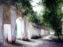 Монастырская стена(Осташков)