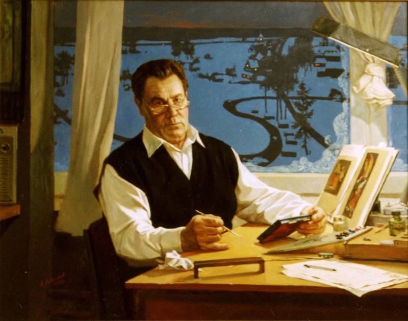 Портрет Заслуженного художника  ...