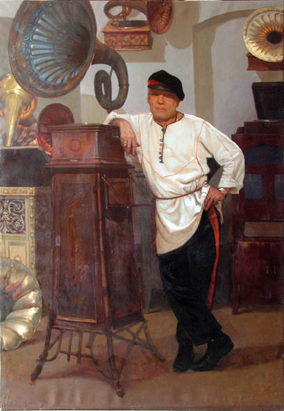 Портрет директора музея граммофонов  ...