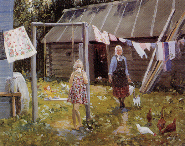 Лето в деревне