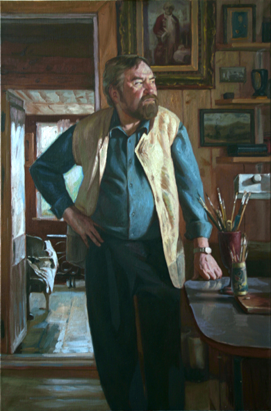 Портрет Народного художника РФ Солонинкина Н. ...