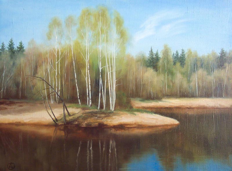 Кремянка. Первая зелень