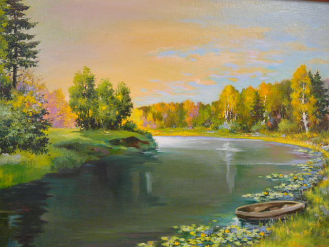 Осень на реке Уста