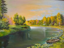 Осень на реке Уста