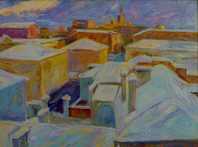 крыши старой Москвы