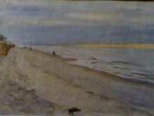 хмурый день.Паланга.