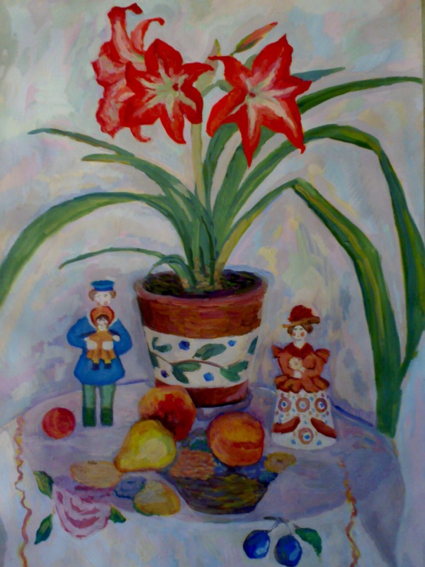 н-т с цветком