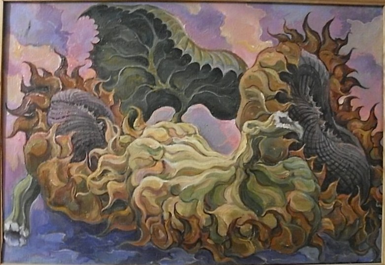 Подсолнухи.