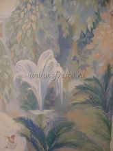 художественная роспись стен детской комнаты