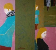 Молчали будто незнакомые