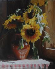 Подсолнухи