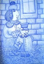 ..на прогулке..