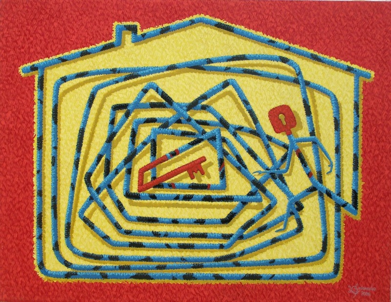 Ключь от дома.