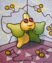 Груши поставленные в угол.