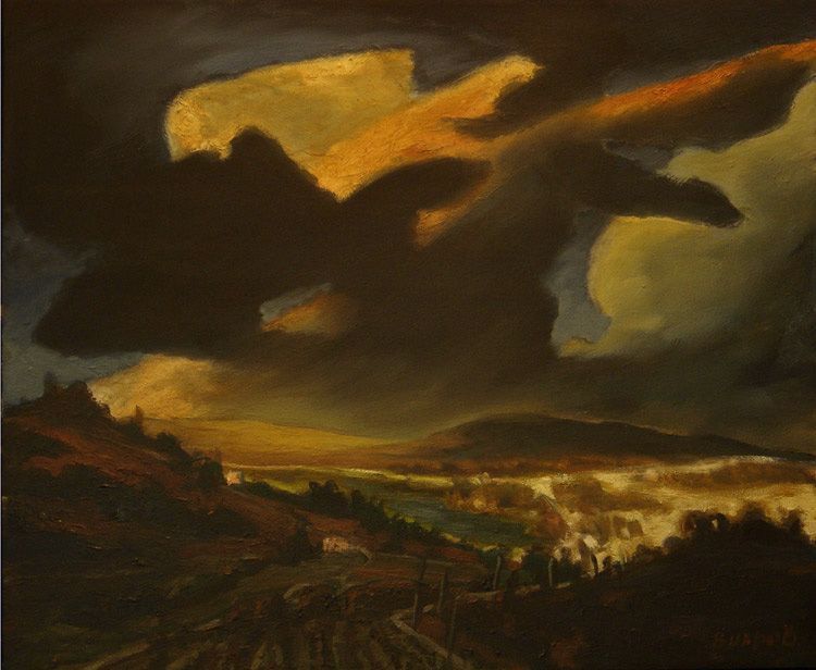 Снег в Фивах