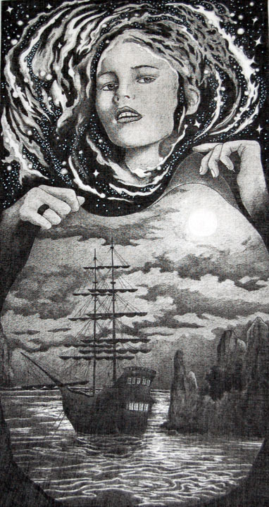 галлактика и море