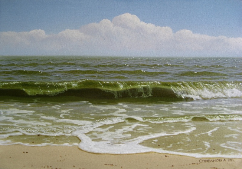 летний прибой