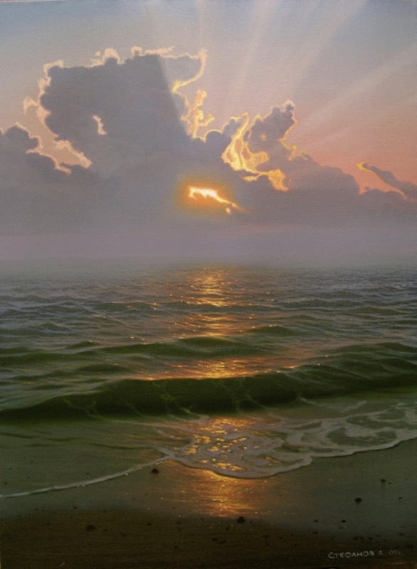 таинственный закат