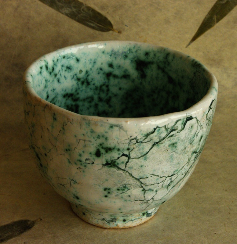 Чаша для чая в стиле ваби