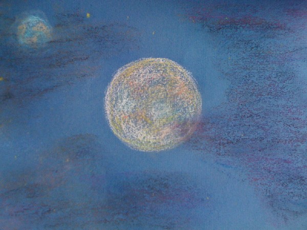 Земля с луны