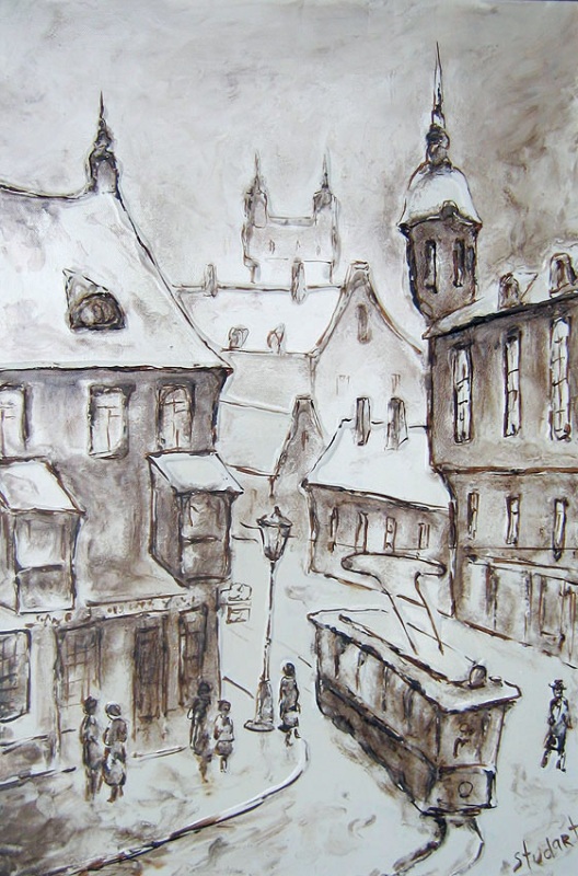 Зима в городе