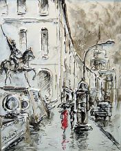 Возле памятника Багратиону