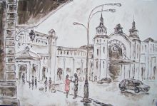 Встреча у Белорусского вокзала