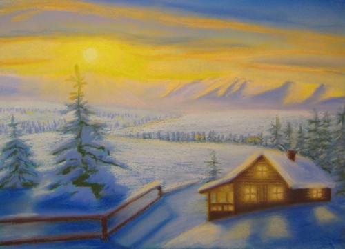 Зимнее солнце