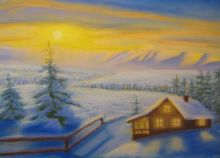 Зимнее солнце