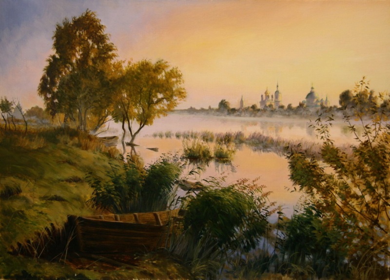 В час розовый