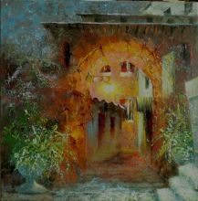 вечером на набережной