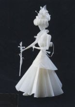 Дама в стиле модерн