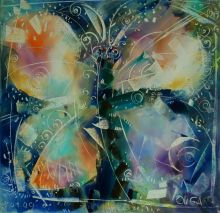 Коллекция бабочек (павлиний глаз)