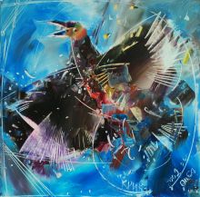 раненная птица