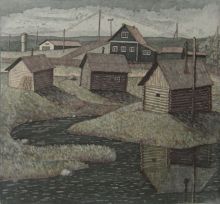 "Май в Куйтиже" бум., цв. оф., 3доски