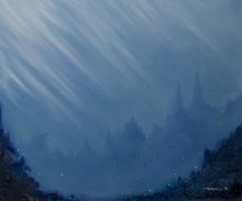 "Снег подводного царства падающий вверх"