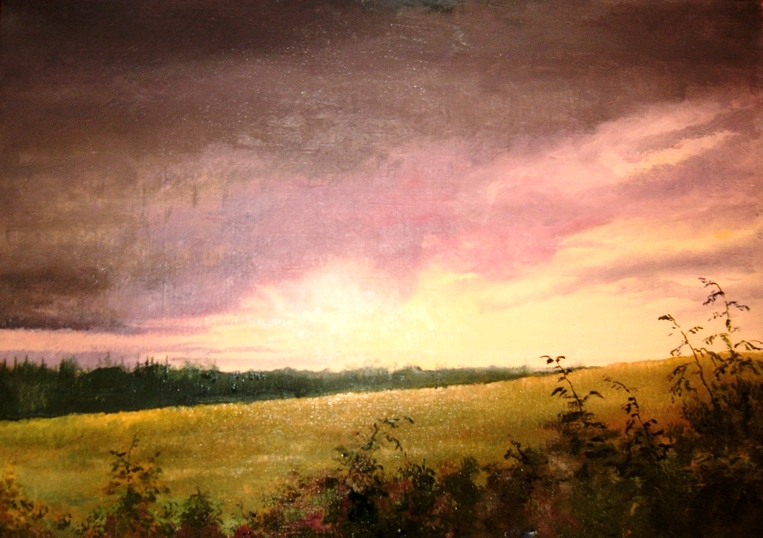 Вечерний луг