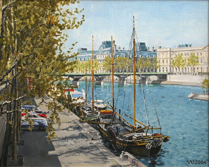 Париж. Первая зелень.