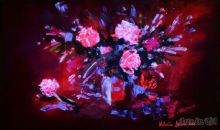 Светящиеся розы