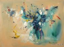 Ваза с цветами