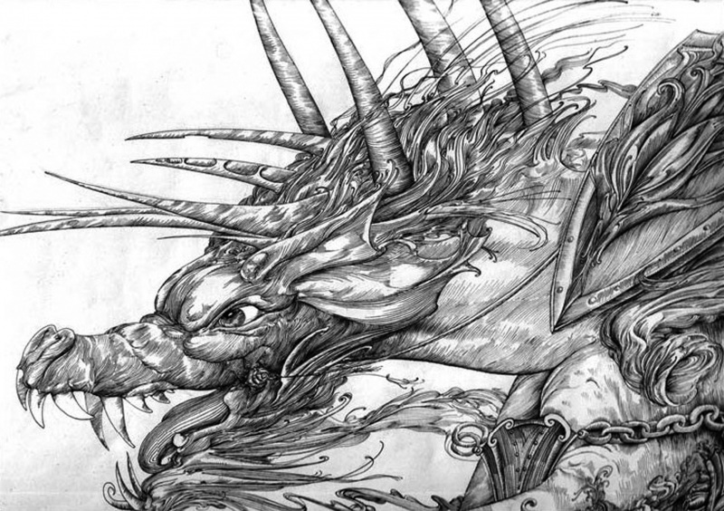 Атака.Дракон. Фрагмент.