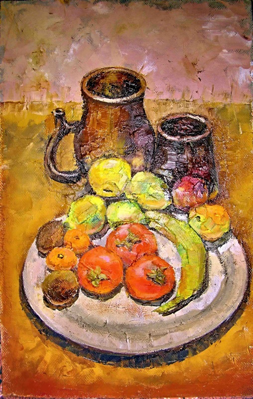 Натюрморт с хурмой