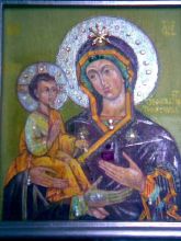 икона (копия) `Троеручица`