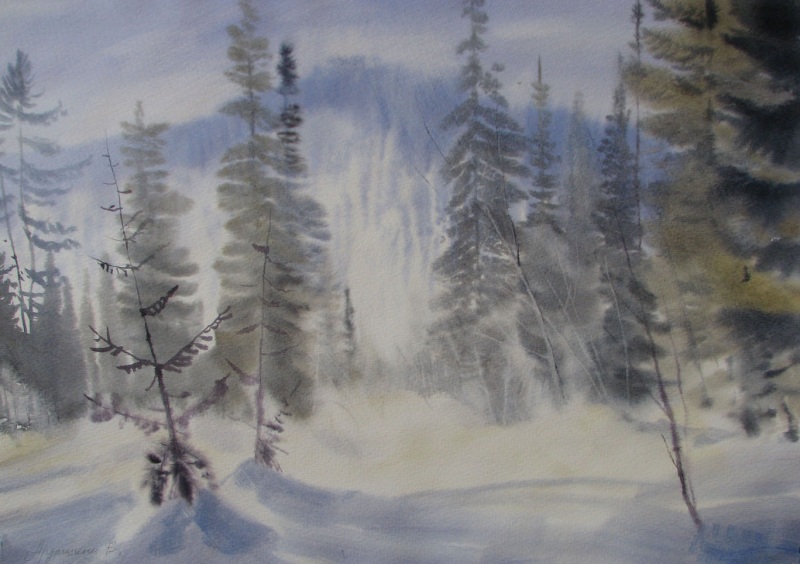 В предгорьях Кузнецкого Алатау