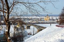 Вид на Оку и Волгу