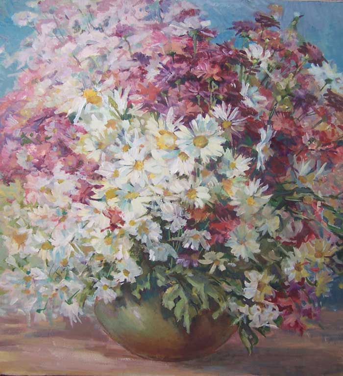 букет ромашек